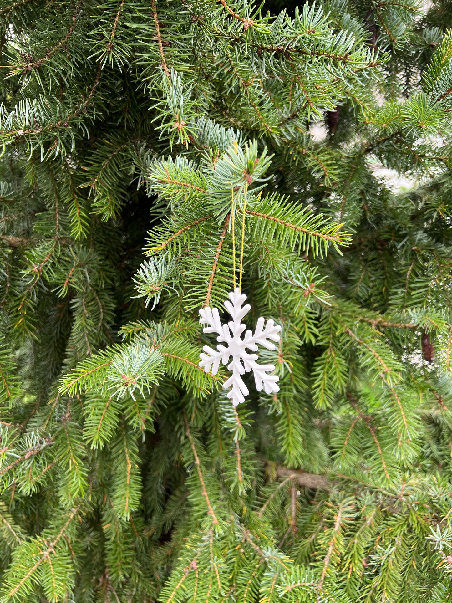 Décoration de Noël Flocon de Neige - Imprimée en 3D